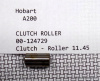 Hobart A200 Mixer Clutch Roller 00-124729
